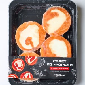 рулетики из форели с творожным сыром — изображение 1