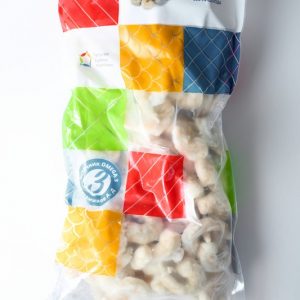 Очищенная креветка без пищевода с хвостом 21/25 — изображение 1