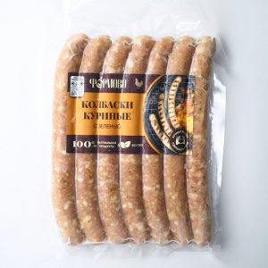 Колбаски куриные с зеленью — изображение 1